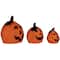 LED Lighted Jack O' Lantern Outdoor Halloween Decoration Set